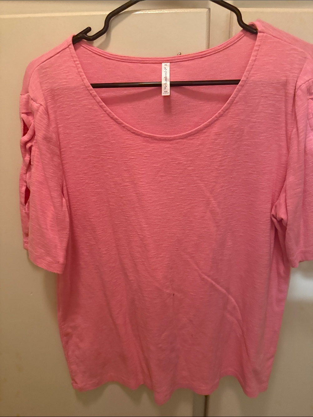 Passport Pink Short Sleeve Scoop Neck Tee
